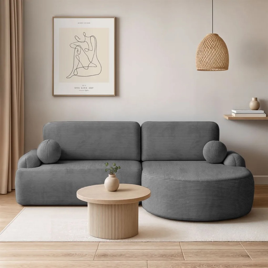 ROHOVÁ SEDAČKA PABLO 264 x 172 cm POSO 60