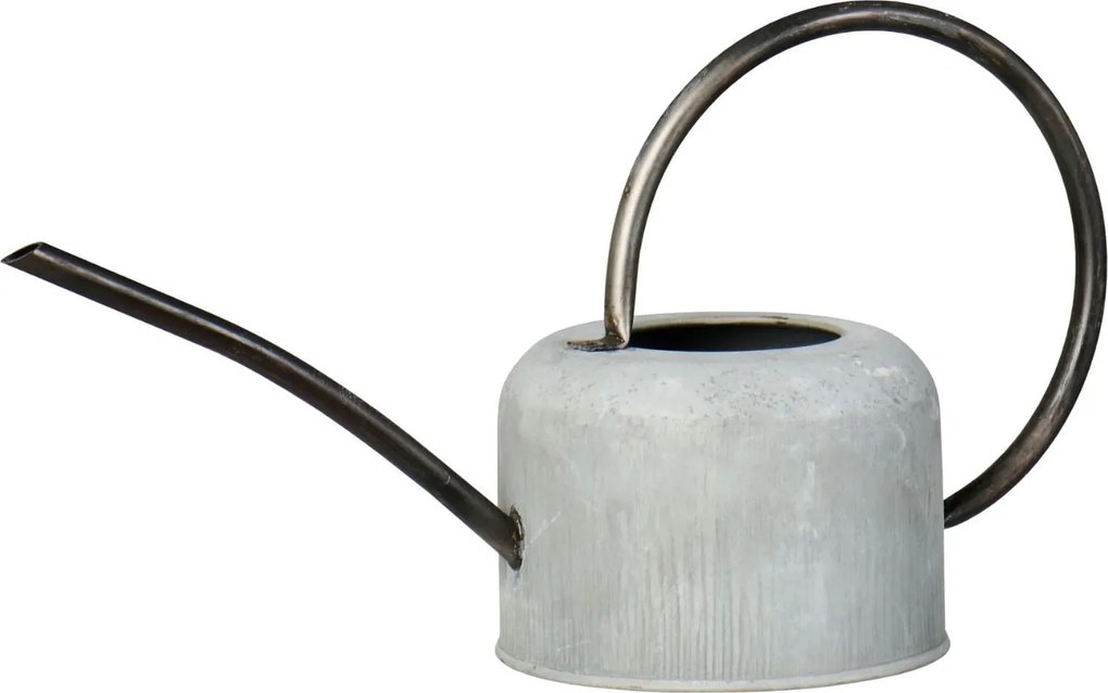 Ib Laursen Kovová krhlička na polievanie Grey / Black 0,9 l