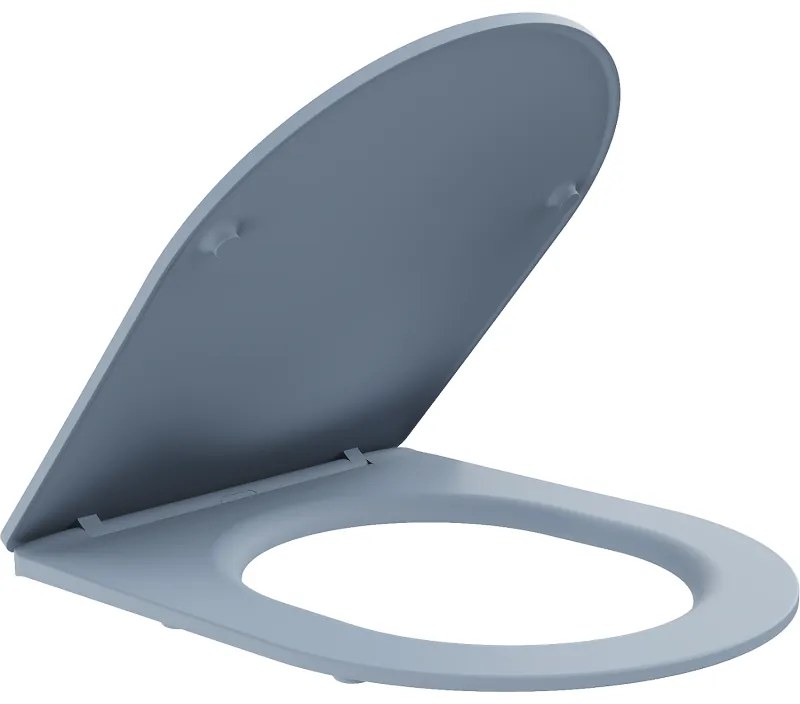 Mexen Lena, Rico, WC sedadlo s jemným zatváraním, duroplast, svetlá modrá matná, 39740069