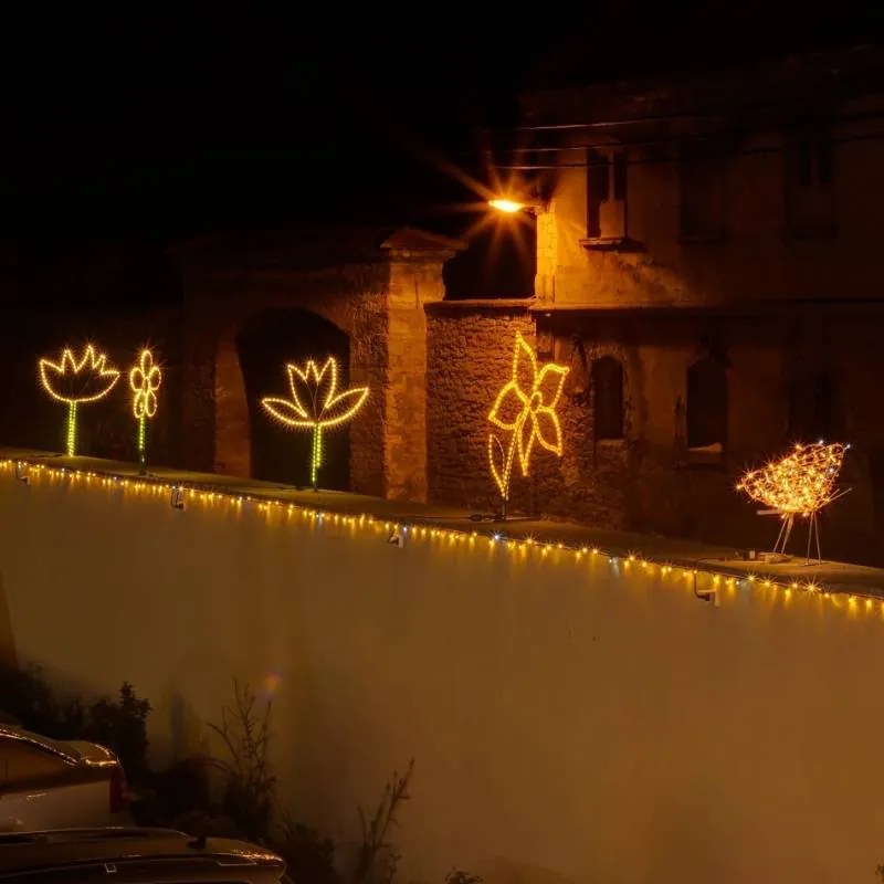 DECOLED LED hadice 50 m, teple bílá, 1500 diod, IP44, Easy Fix