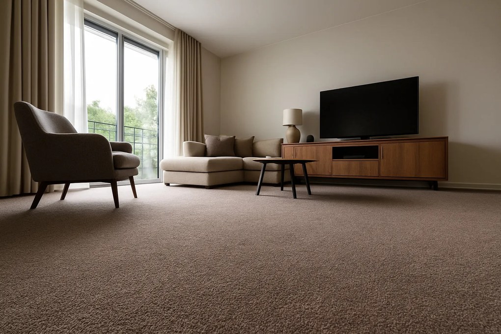 Vopi, AKCIA: 120x120 cm Koberec metráž Apollo Soft béžový - neúčtujeme odrezky z role - obšitý zo všetkých strán, béžová, detská izba