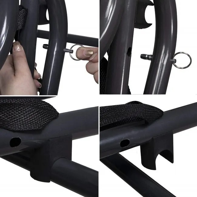 Záhradná hojdačka pre 4 osoby SPRINGOS GS0016