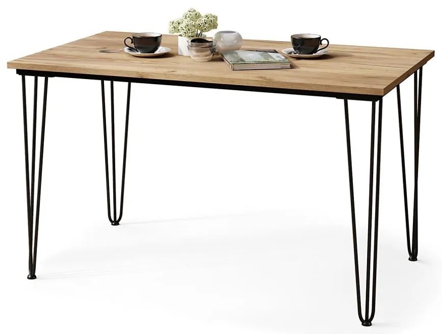 Jedálenský stôl HALIJA v dekore Dub Craft