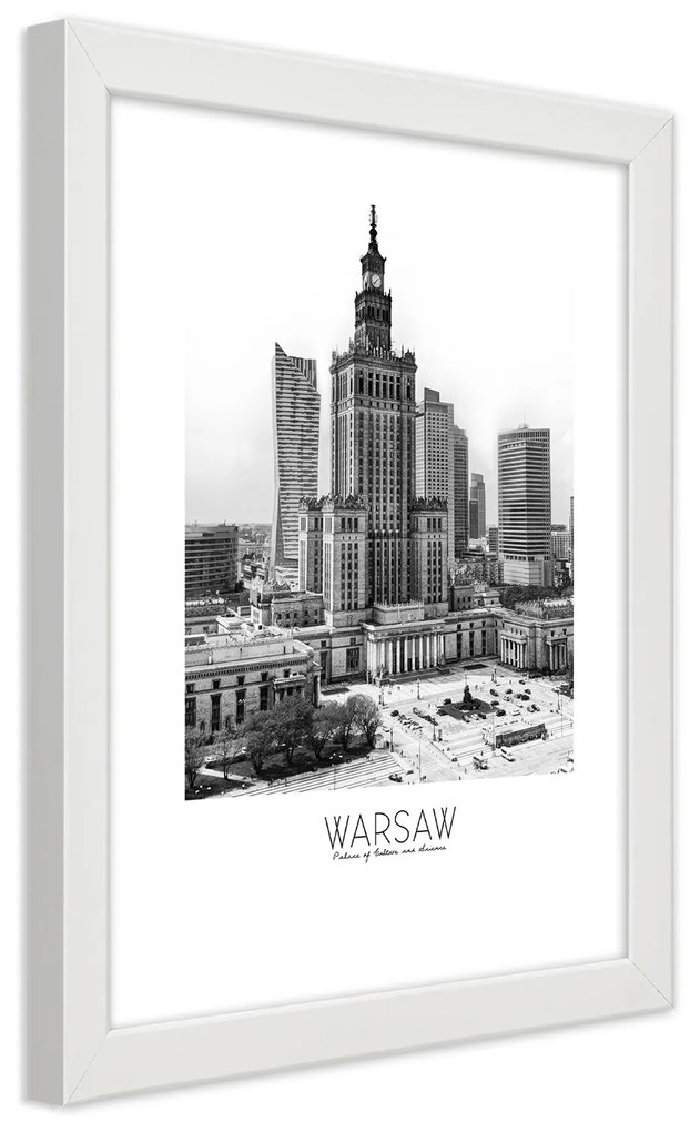 Gario Plagát Palác kultúry vo Varšave Farba rámu: Bez rámu, Rozmery: 30 x 45 cm