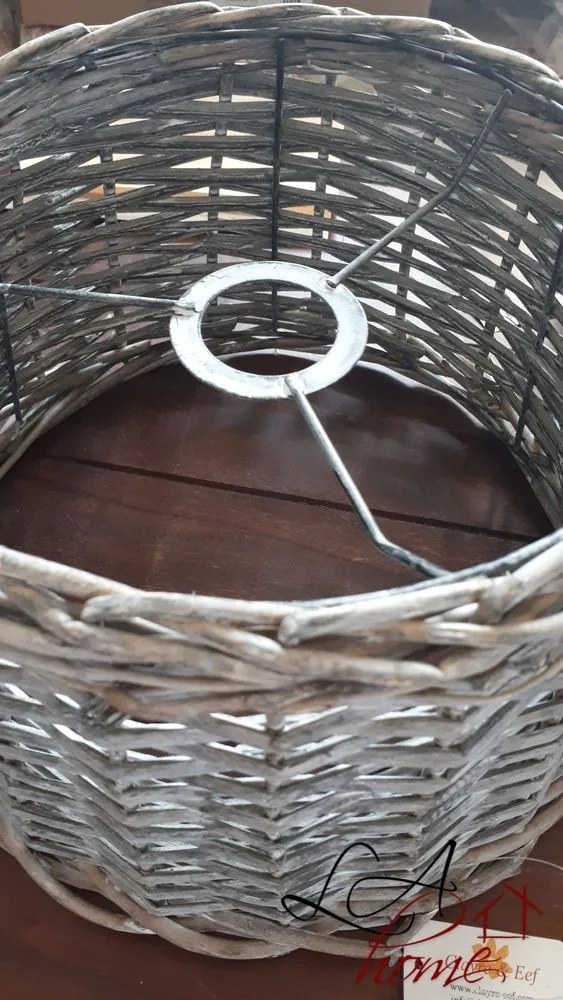 Ratanové tienidlo závesná svetla - Ø 30 * 19 cm / E27
