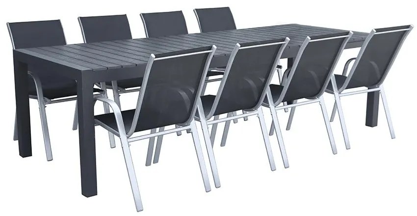 Set záhradného nábytku VIKING XXL +8x ALINA