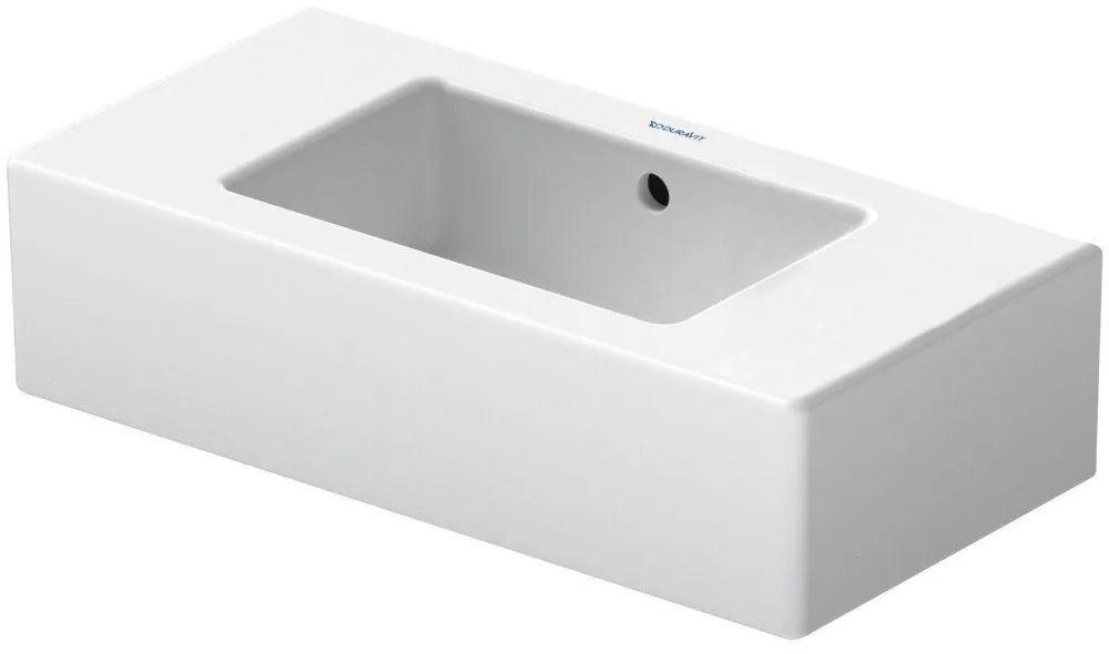 DURAVIT Vero umývadielko do nábytku bez otvoru, s prepadom, 500 x 250 mm, biela, 0703500000