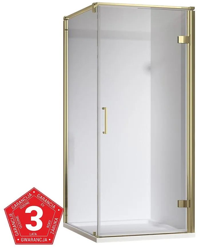 Sprchový kút MAJA 90X90X190 GOLD