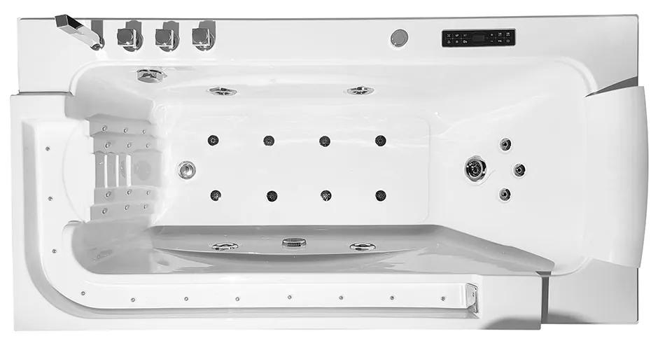 M-SPA - Kúpeľňová vaňa SPA s hydromasážou 182 x 90 x 65 cm