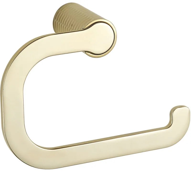 Mexen Base, držiak toaletného papiera, zlatá lesklá, 7088233-50