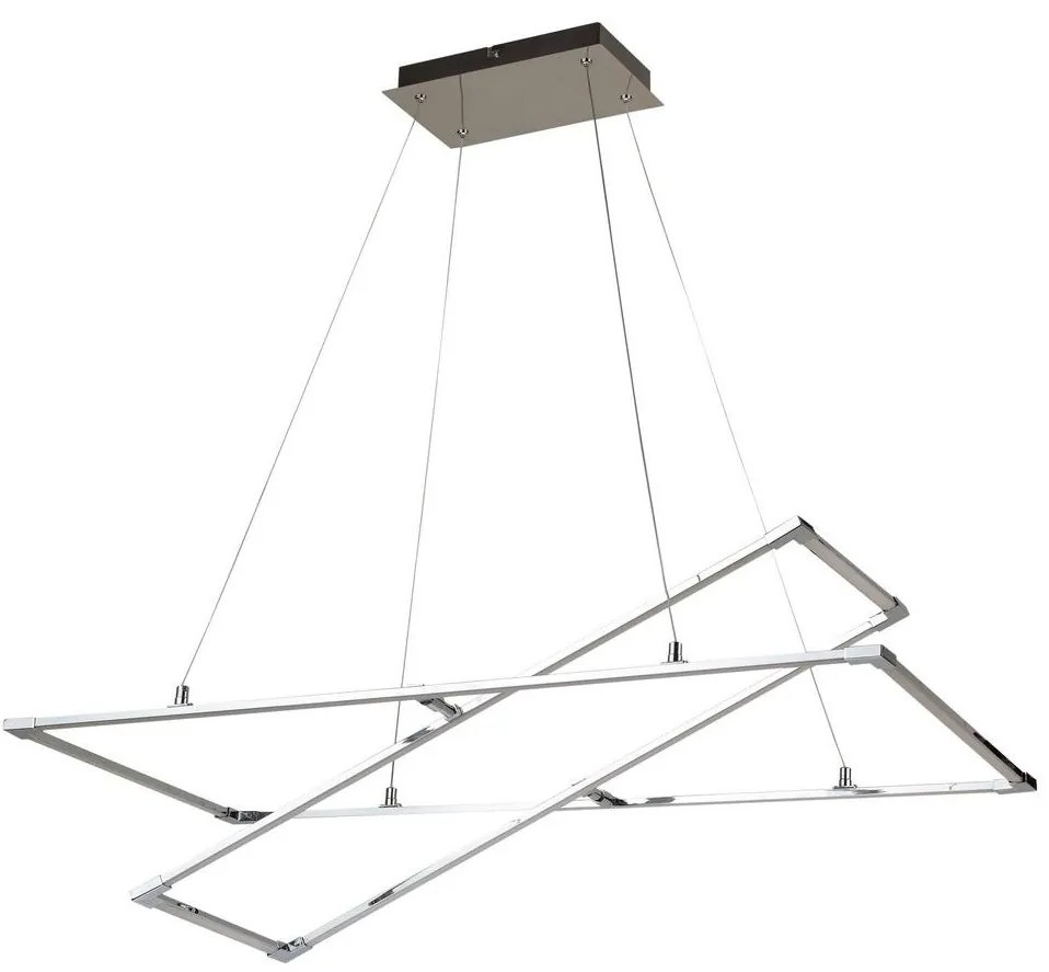 LED Luster na lanku KSEROS LED/45W/230V