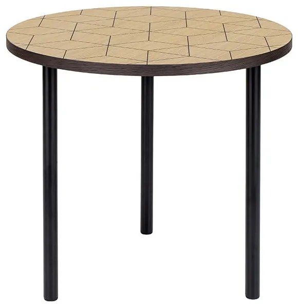 Okrúhly odkladací stolík Woodman Arty Triangle 50