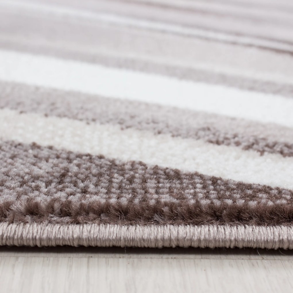 Ayyildiz, Kusový koberec Parma 9210 brown, 160x230, hnedá, chodba / predsieň