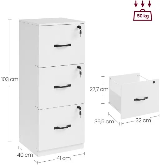 Kancelárska skrinka OFC055W14