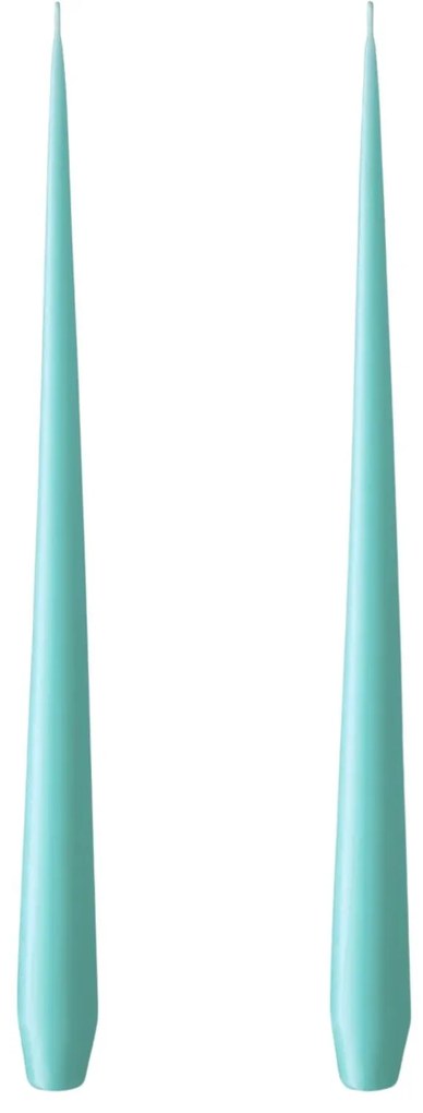 ester & erik Sviečka Taper 32 cm – 54/2 Deep Lagoon  – sada 2 ks