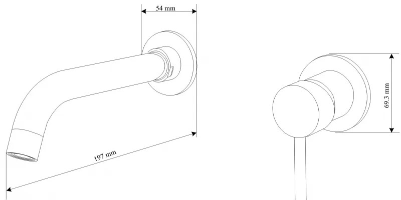 Mexen ALMA - 1-VÝSTUPOVÁ PODOMIETKOVÁ SADA, Čierna,75015-70