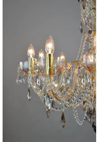 Wranovsky JWZ121102100 - Krištáľový luster na reťazi ZENITH 10xE14/40W/230V