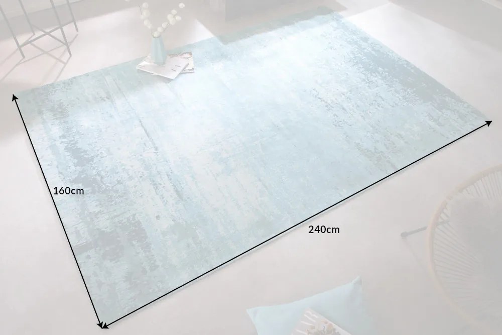 Koberec Modern Art 240x160cm tyrkysová béžová