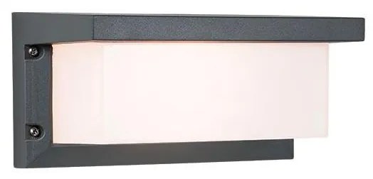 Zambelis E128 - Vonkajšie nástenné svietidlo 1xE27/18W/230V IP54 antracit