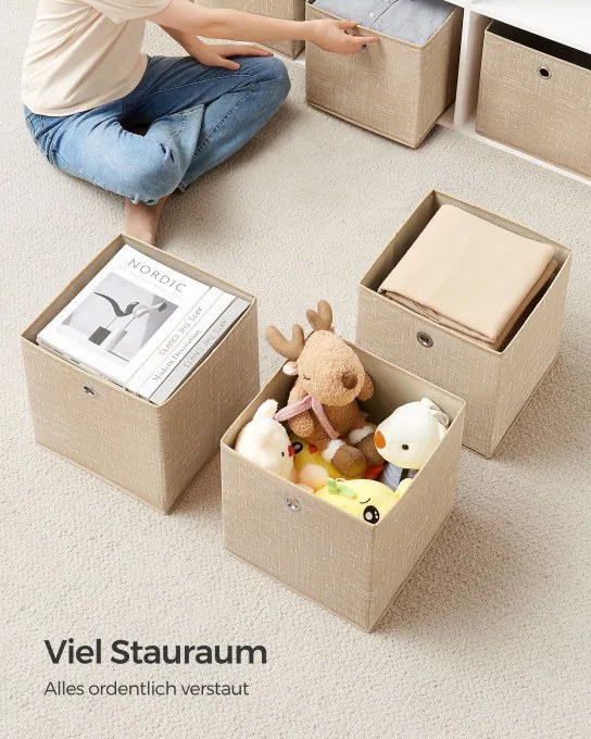 Set stohovateľných boxov RFB006K03 (6 ks)