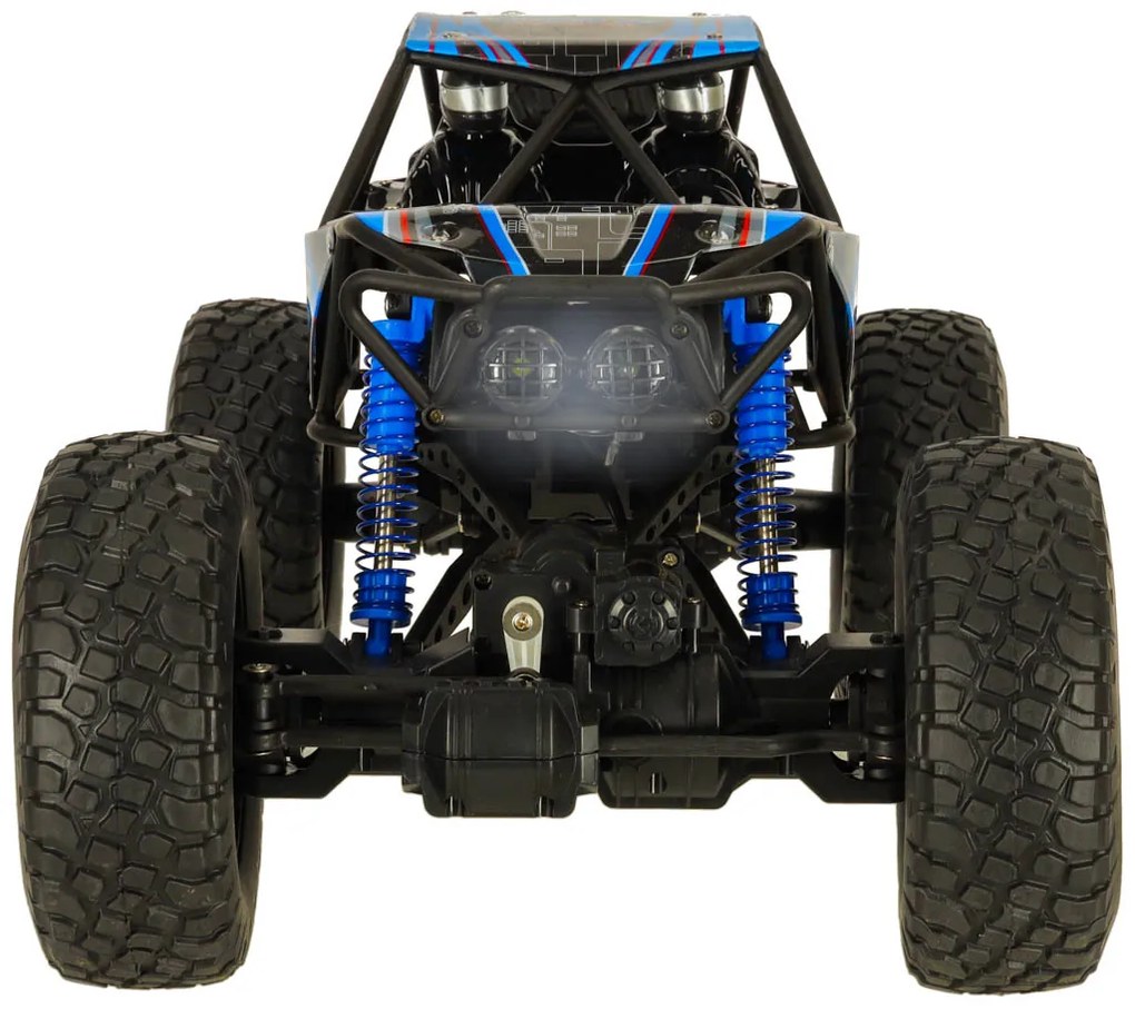 KIK RC Crawler Climbing Car 1:10 4WD, diaľkovo ovládané terénne auto, modré