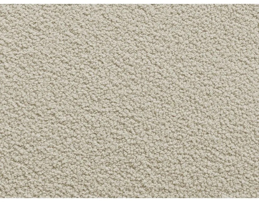 Béžová podnožka z textílie buklé Leonore – Bobochic Paris