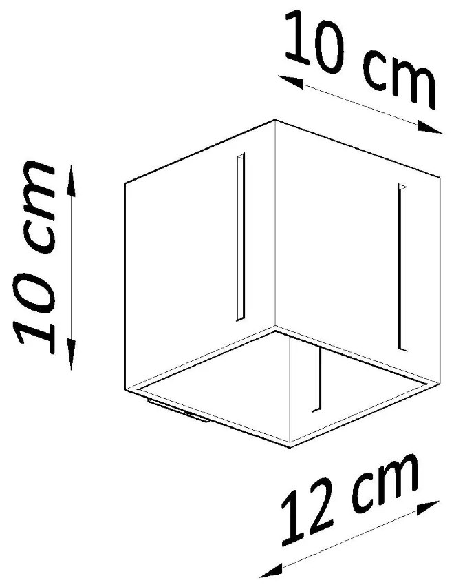 Nástenné svietidlo Pixar, 1x biele kovové tienidlo