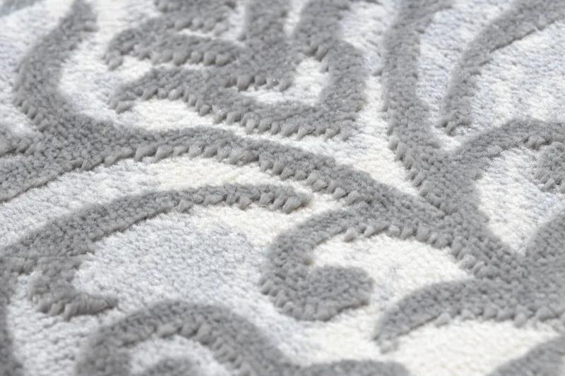 Dywany Łuszczów Kusový koberec Core W7161 Vintage rosette grey - 140x190 cm