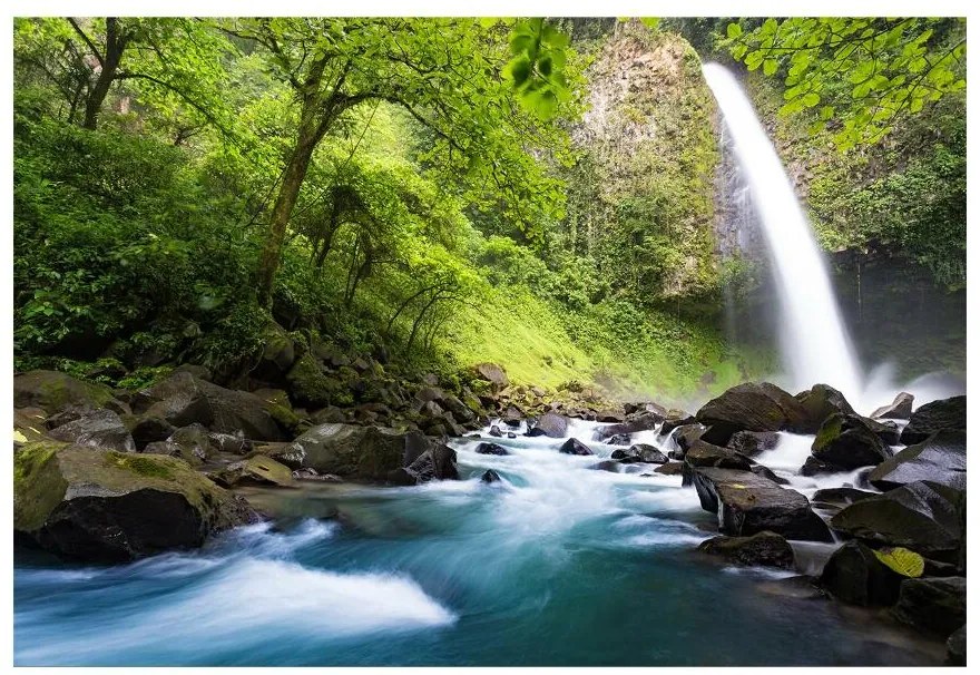 Fototapeta Vliesová Vodopád kostarika 312x219 cm