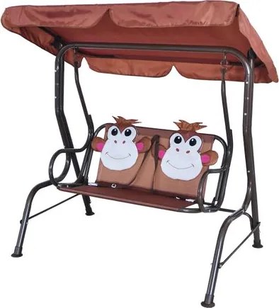 Hojdačka LEQ SANDIA Mono, detská, opica (115 x 75 x 110 cm)