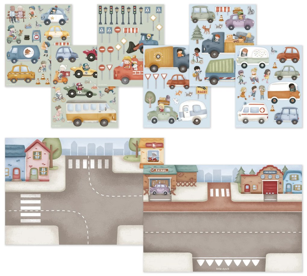 Knižka so samolepkami Doprava Jim