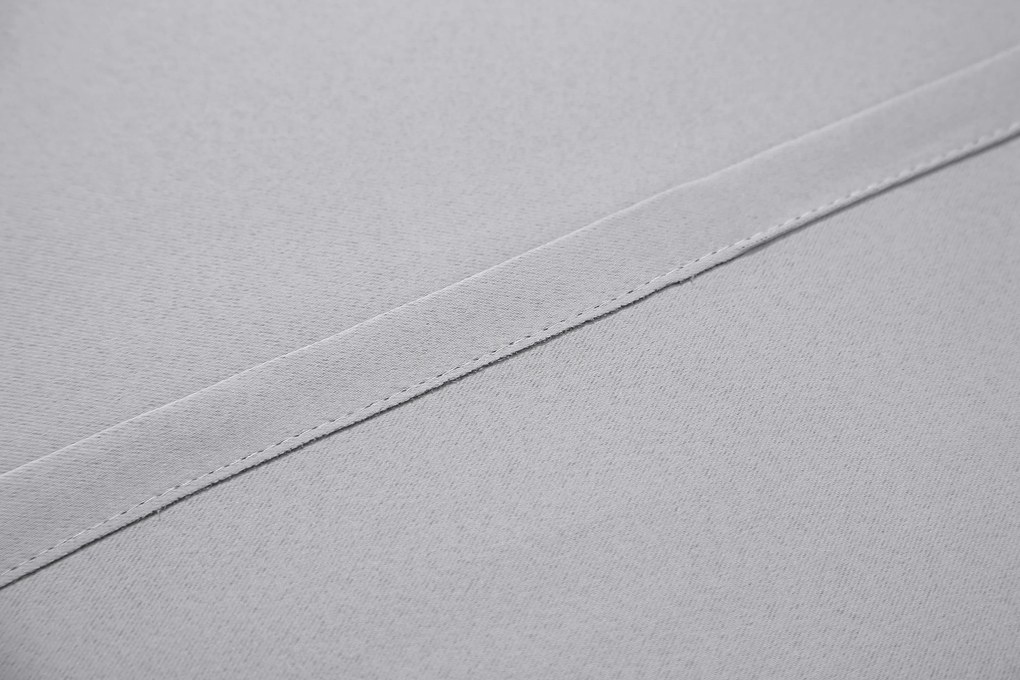 Záves OXFORD LIGHT 140x250 cm, svetlosivý Zavesenie: Riasiaca páska
