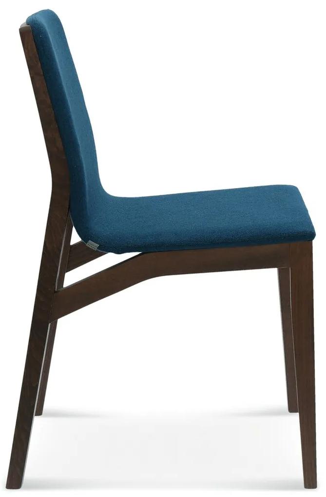 FAMEG Kos - A-1621 - jedálenská stolička Farba dreva: dub premium, Čalúnenie: látka CAT. D