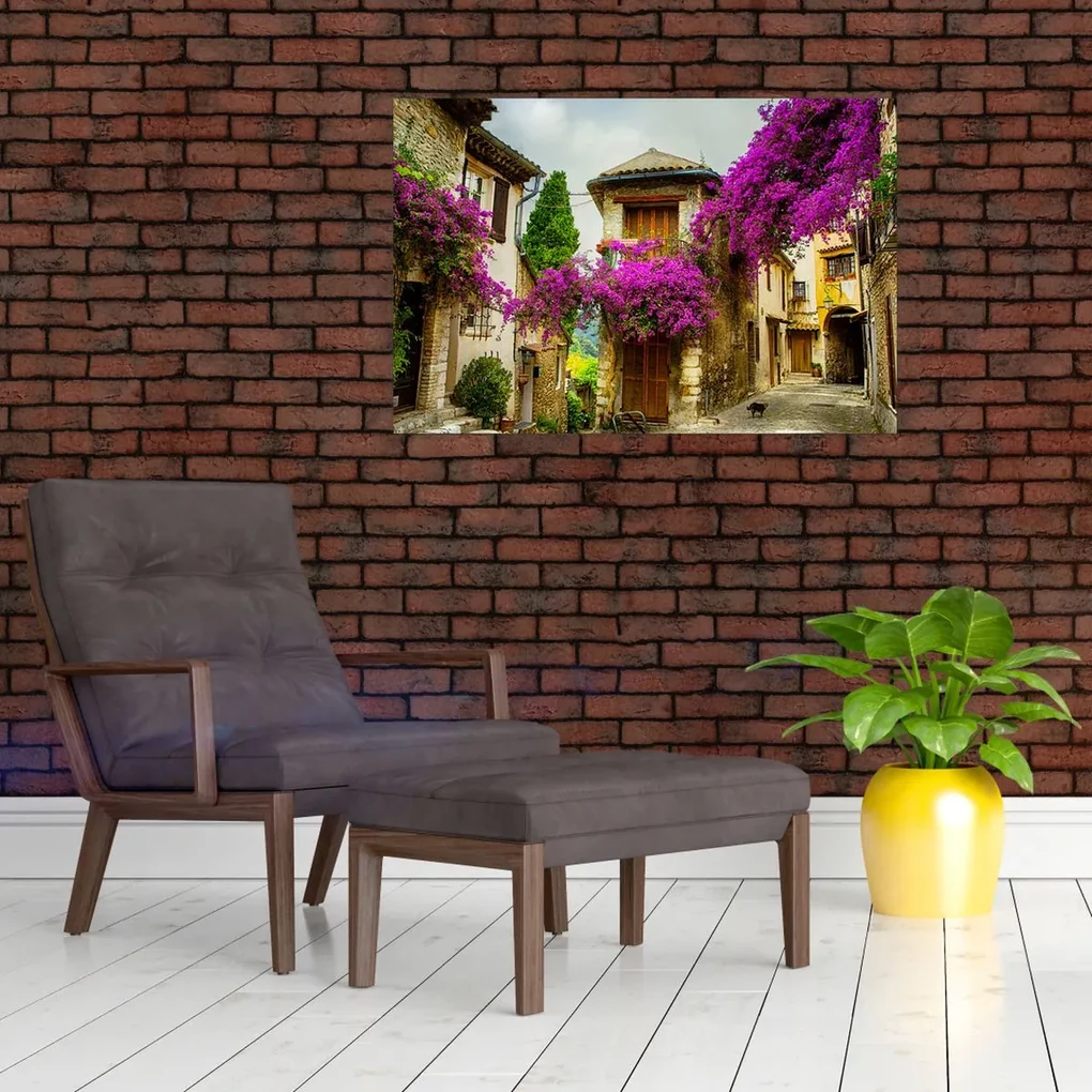 Obraz - Stredomorská lenivá ulička (90x60 cm)