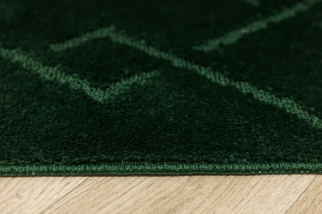 Dvojdielna sada kúpeľňových koberčekov MORENO tmavozelená