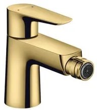 Hansgrohe Talis E bidetová batéria s výpusťou leštěný vzhled zlata 71720990