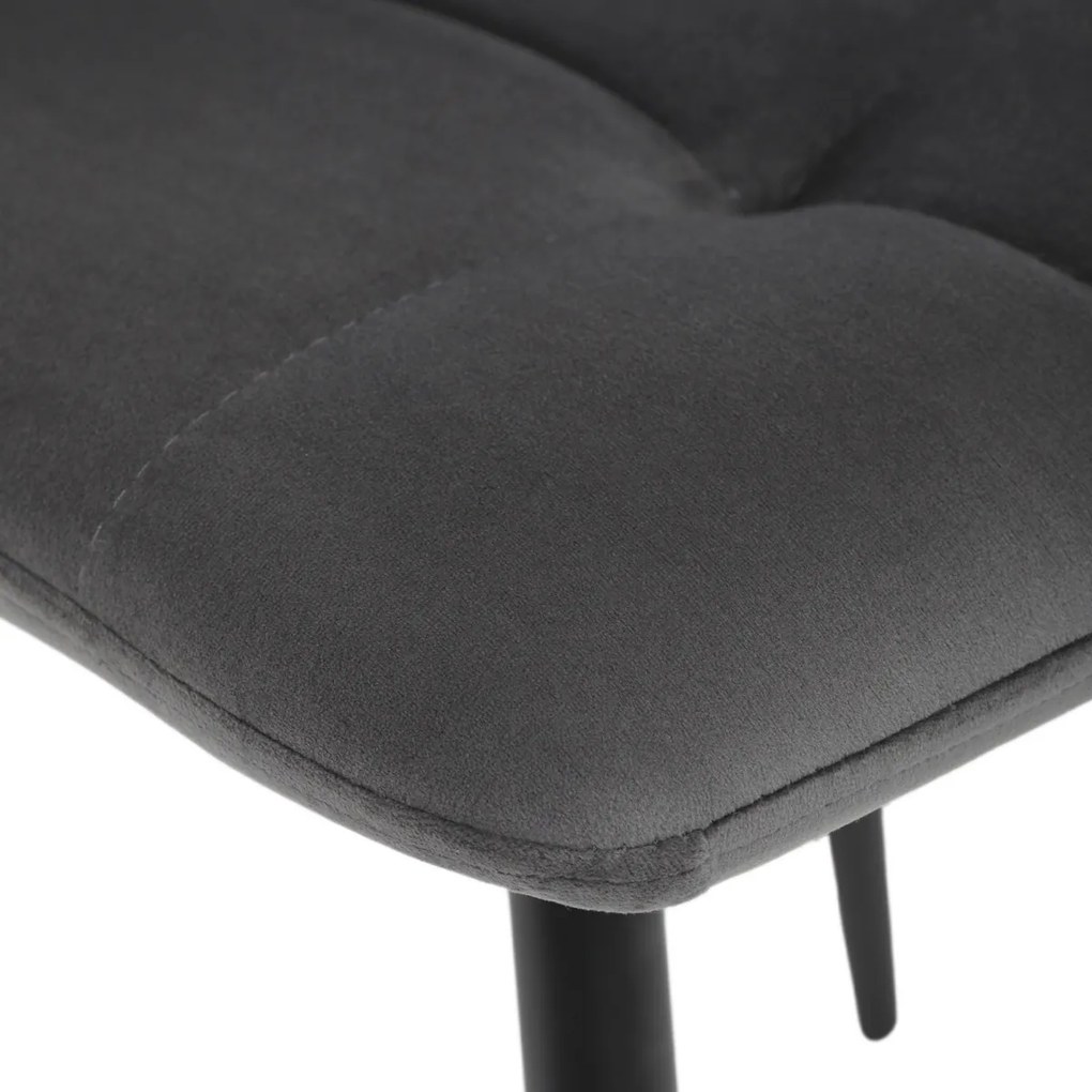 Súprava jedálenských stoličiek CT-281 GREY4, 4 ks