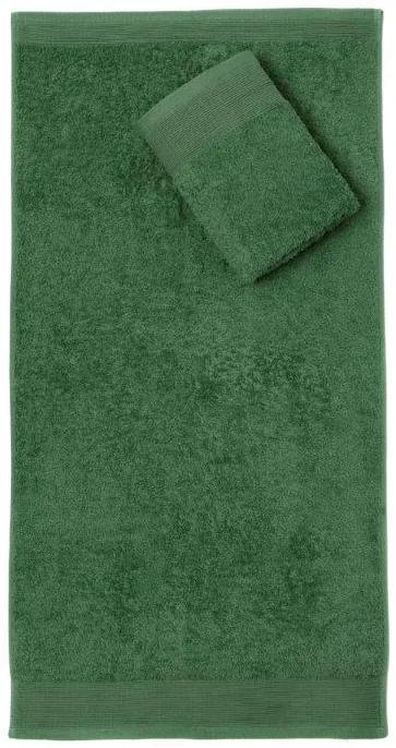 Bavlnený uterák Aqua 70x140 cm fľaškovo zelený