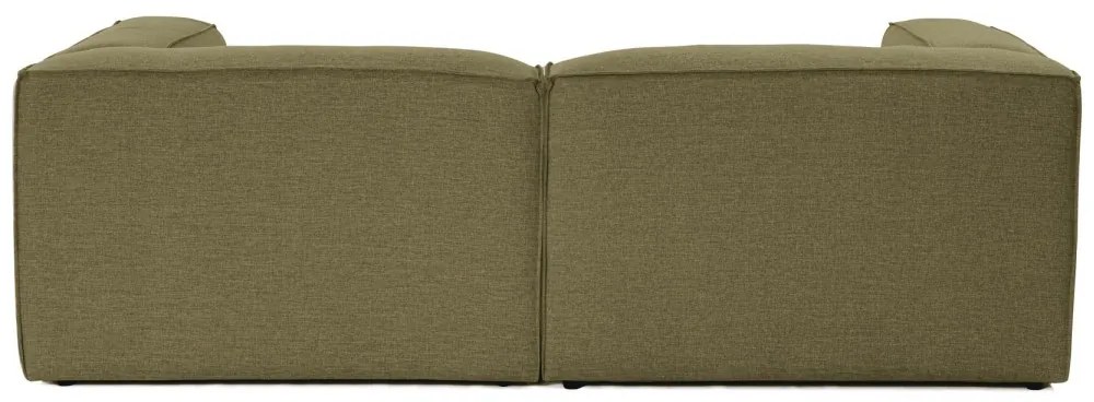 Dvoumístná pohovka Fora 248 cm zelená