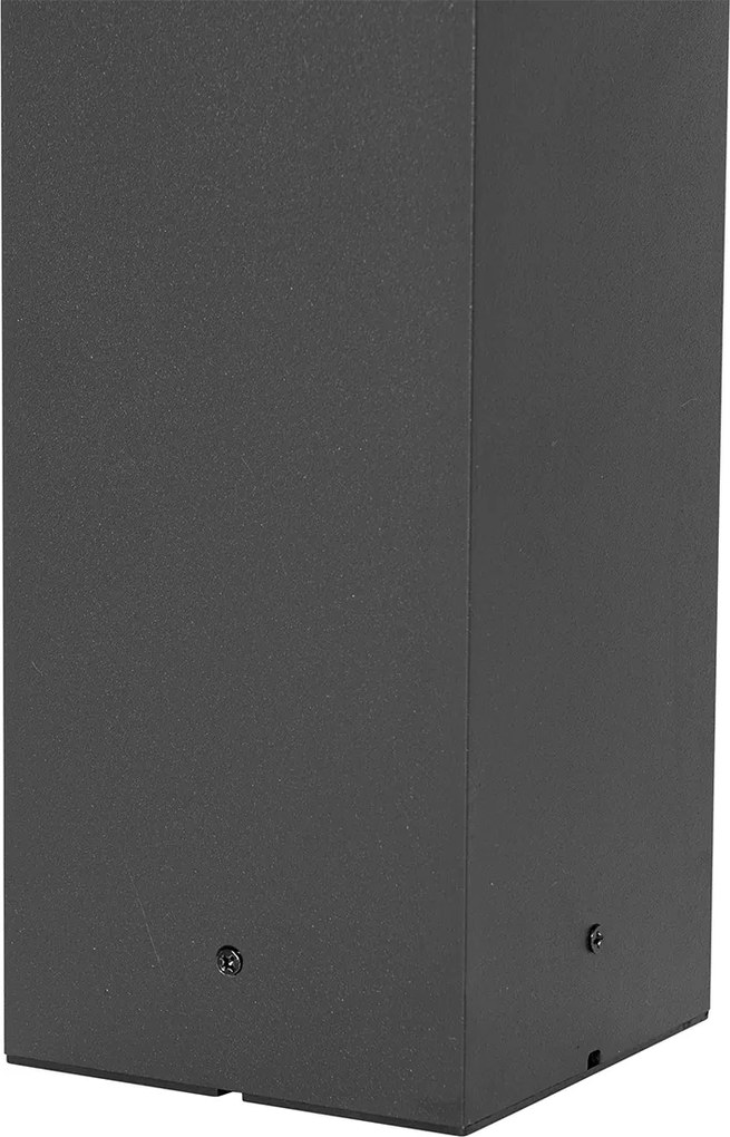 Moderná vonkajšia stĺpová lampa čierna 60 cm IP44 - Nicole