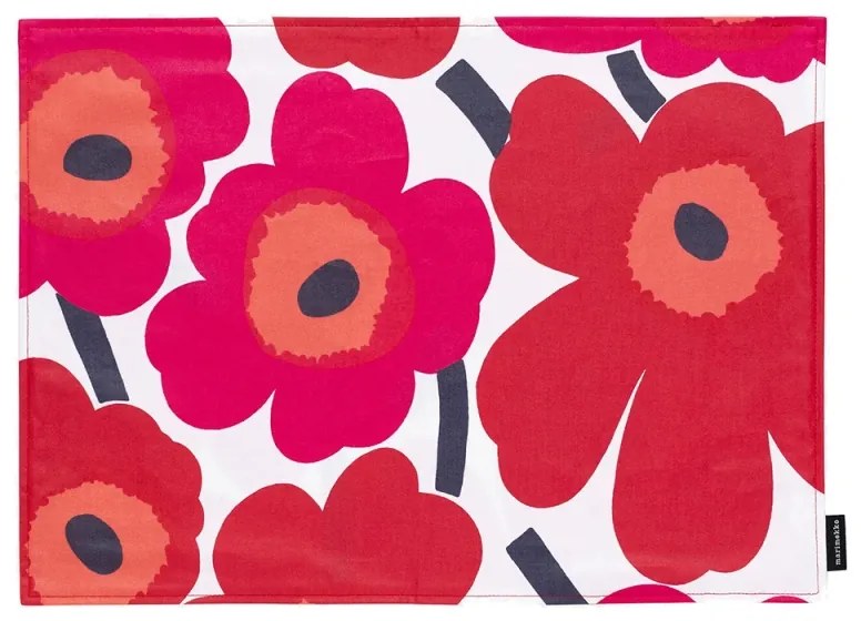 Prestieranie Pieni Unikko 31x42, červeno-biele