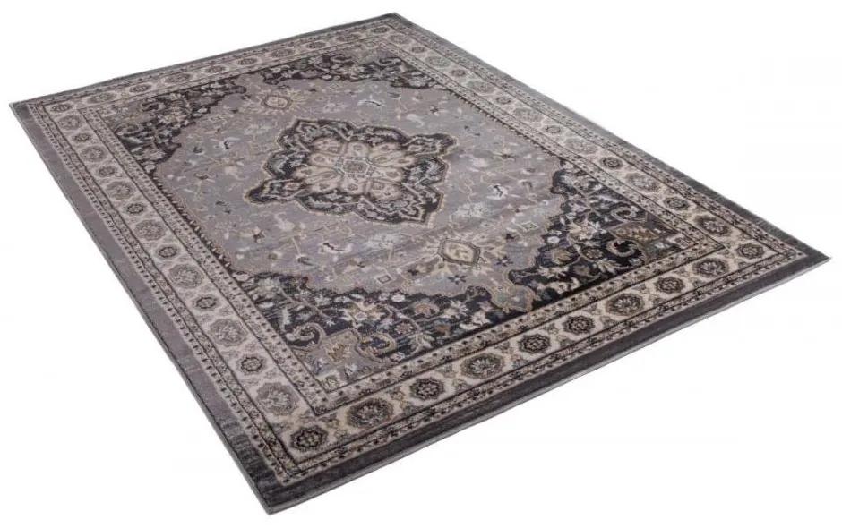 Kusový koberec klasický Dalia sivý 120x170cm