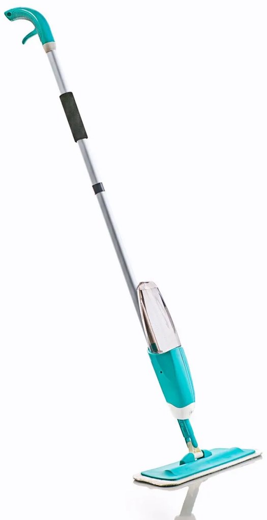 Mop s rozprašovačom 2 v 1 Clarsen Dĺžka 125 cm. Návlek z mikrovlákna 41 x 13 cm. Nádržka na vodu: 600 ml