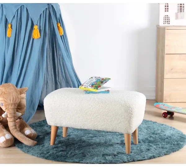 Taburet PIXI 32x61 cm biely