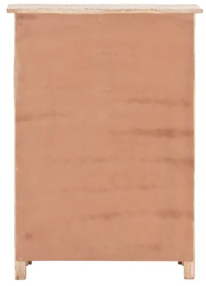 furniture-nabytek.cz - Masívna komoda Highboard Caribou z mangového dreva, lakovaná, prírodná farba