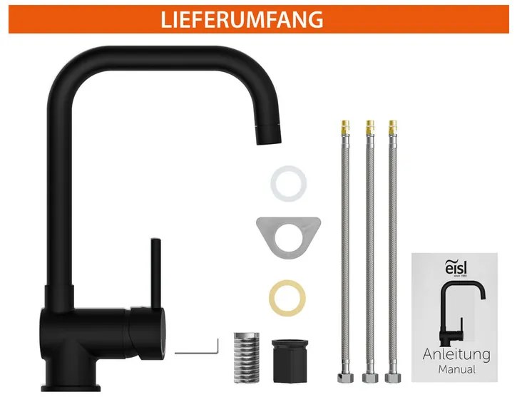 Eisl Drezová batéria Futura (čierna)  (100335806)