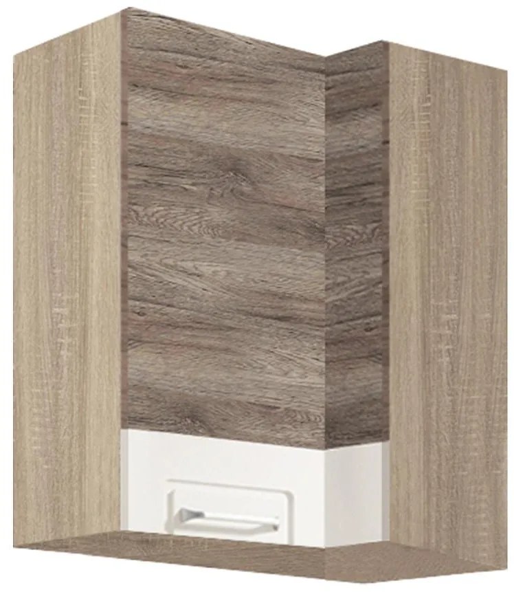 Skrinka do kuchyne Econo 44G Sonoma/Biely/San Remo