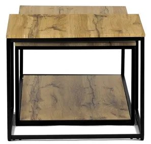 Autronic BONTEC Konferenčný stolík 100x50cm, mdf, divoký dub, CT-X7123 OAK Farba: Prírodné