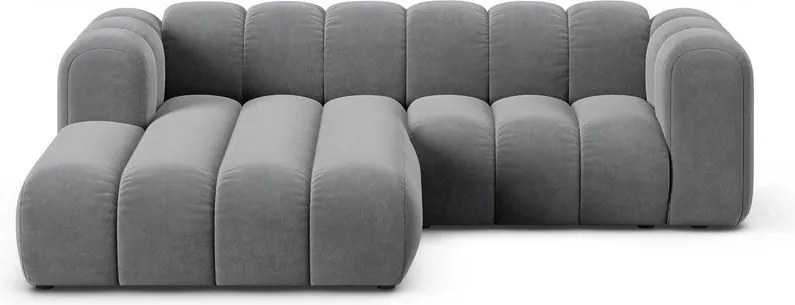 Svetlosivá rohová pohovka (ľavý roh) Lupine – Micadoni Home