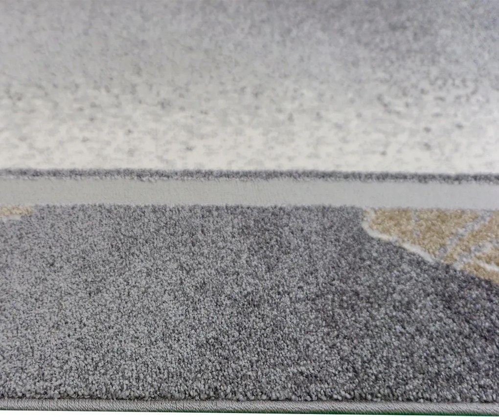 BE Koberec Siesta 1151 BEIGE GREY – sivý obdĺžnikový Rozmer: 160x220 cm